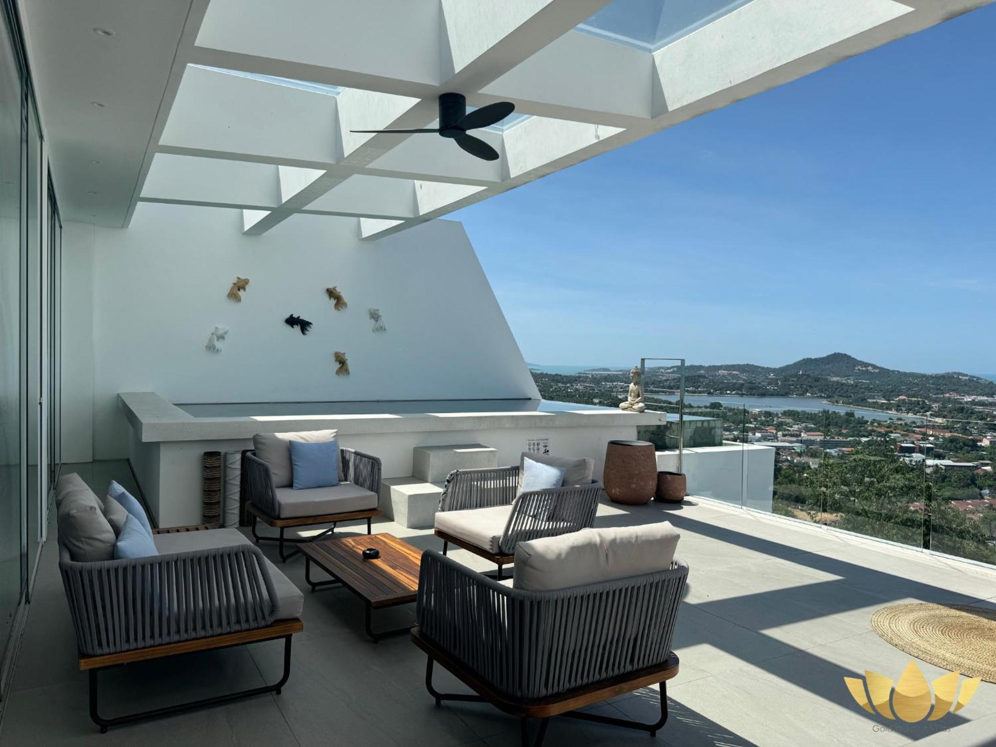 Golden Lotus Villas Amphoe Koksamui エクステリア 写真